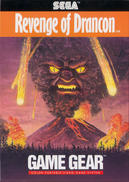 Revenge of Drancon box art for Sega Game Gear